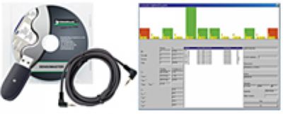 USB适配器USB-Adapter, Klinkensteckerkabel und Software Sensomaster zu No 712R, 713R