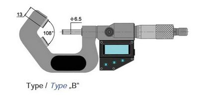 数显型砧千分尺
